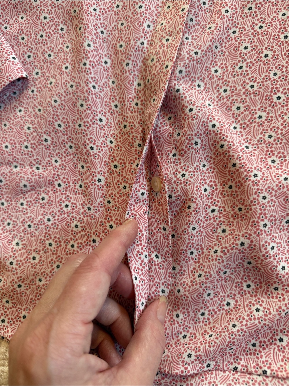 Loft button down top - Picture 4 of 7